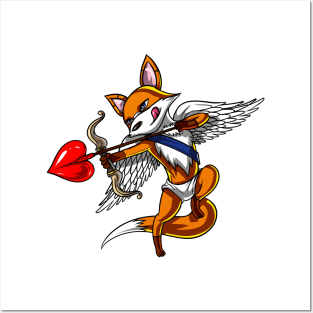 Fox Cupid Posters and Art